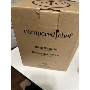 Pampered Chef Electric Coffee Milk Frother Model 101109